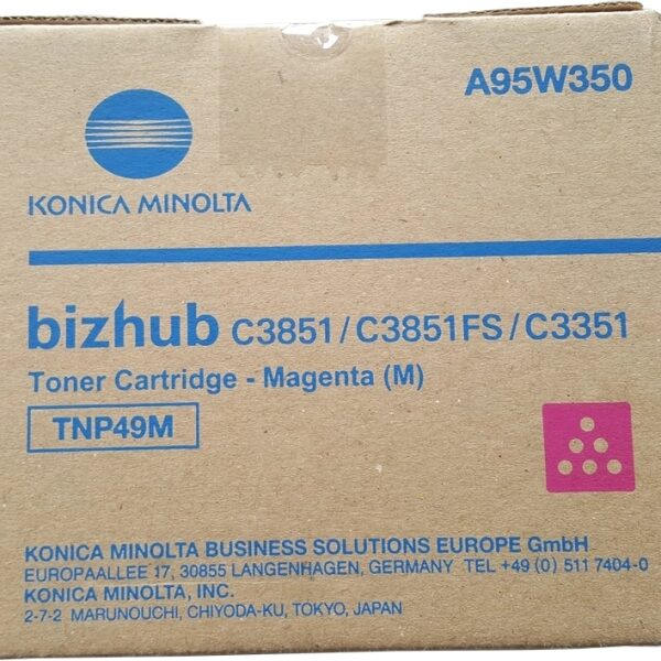 Toner Konica Minolta TNP49 / A95W350 — Magenta — original — 12 000 pages
