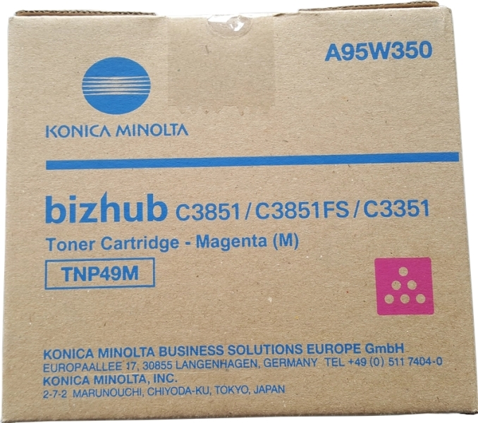 Toner Konica Minolta TNP49 / A95W350 — Magenta — original — 12 000 pages