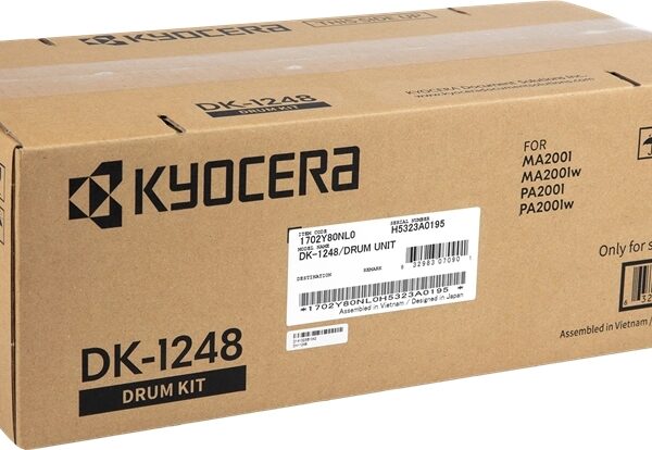 Tambour d’imagerie Kyocera DK1248 — Noir — original — 10 000 pages