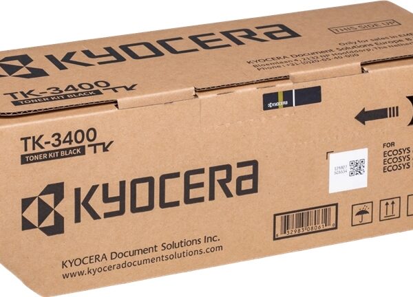 Toner Kyocera TK3400 — Noir — original — 12 500 pages