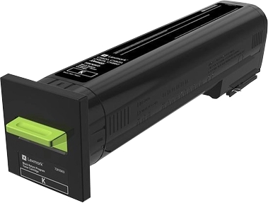 Toner Lexmark CS820/CX820/CX825/CX860 / 72K2XK0 — Noir — original — 33 000 pages