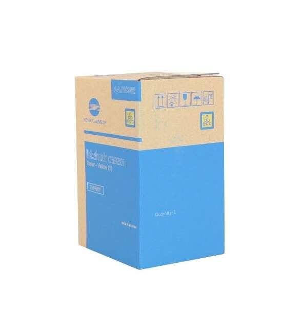 Toner Konica Minolta TNP80 / AAJW252 — Jaune — original — 9 000 pages