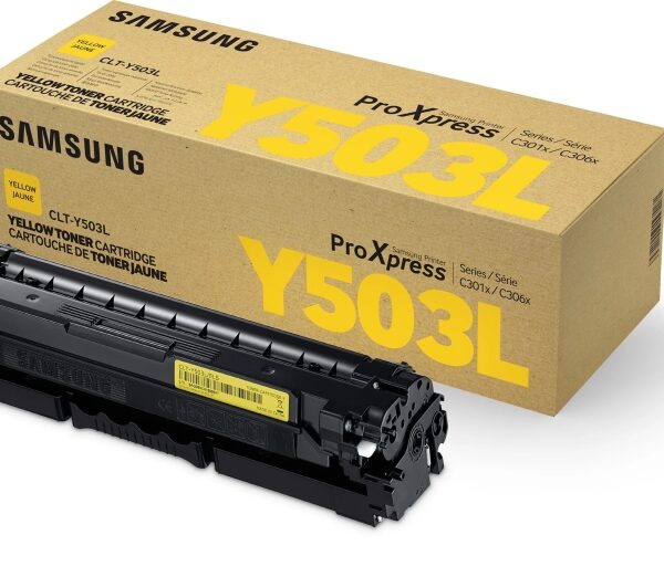 Toner Samsung CLT-Y503L / SU491A — Jaune — OEM — 5 000 pages