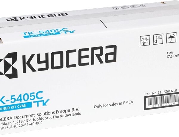 Toner Kyocera TK5405 / TK5405C — Cyan — original — 10 000 pages