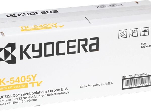 Toner Kyocera TK5405 / TK5405Y — Jaune — original — 10 000 pages