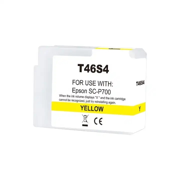 Cartouche d’encre Epson C13T46S400 — Jaune — compatible — 25 ml