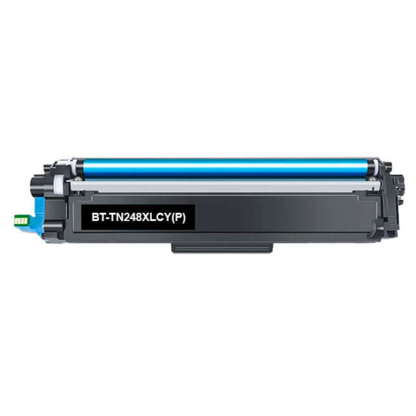 Toner laser compatible Brother TN248XL – Cyan – 2 300 pages