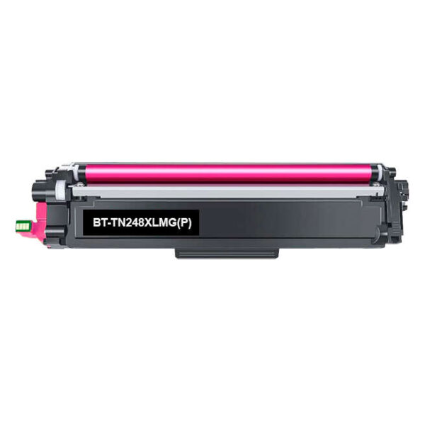 Toner laser compatible Brother TN248XL – Magenta – 2 300 pages