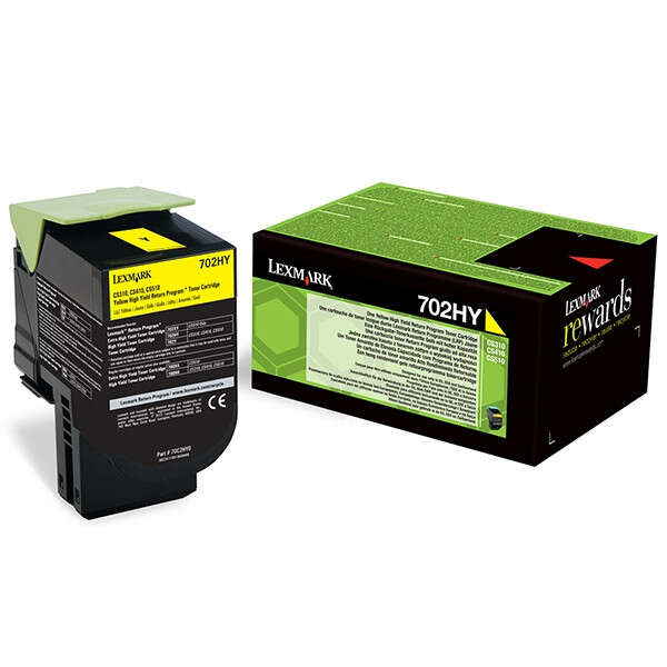 Toner Lexmark CS310/CS410/CS510 / 70C2HY0 — Jaune — original — 3 000 pages