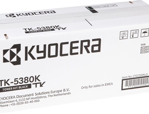 Toner Kyocera TK5380 / TK5380K — Noir — original — 13 000 pages