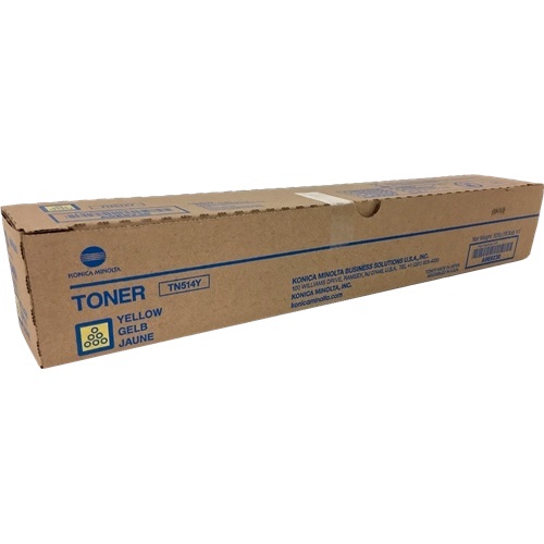 Toner Konica Minolta TN514 / A9E8250 — Jaune — original — 26 000 pages