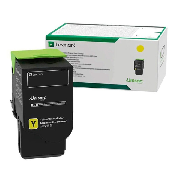 Toner Lexmark CS531/CS632/CX532/CX635 / 75M20Y0 — Jaune — original — 2 000 pages
