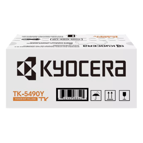 Toner Kyocera TK5490 / TK5490Y — Jaune — original — 2 400 pages