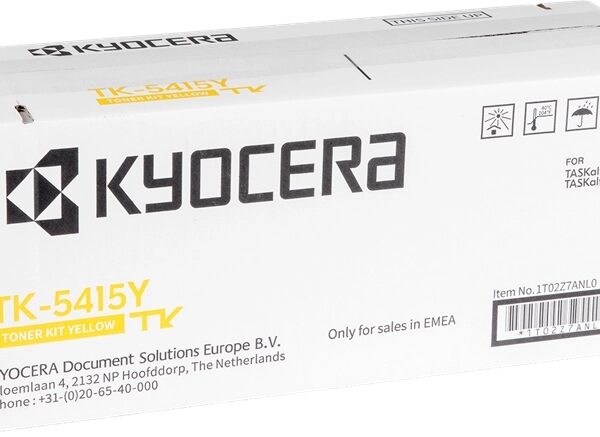 Toner Kyocera TK5415 / TK5415Y — Jaune — original — 13 000 pages