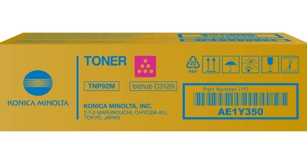 Toner Konica Minolta TNP92 / AE1Y350 — Magenta — original — 4 000 pages