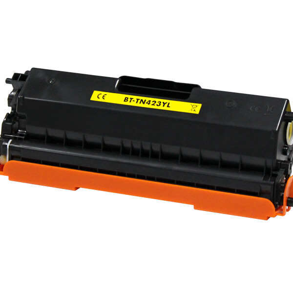 Toner laser compatible Brother TN-421Y / TN-423Y / TN-426Y – Jaune – 4 000 pages