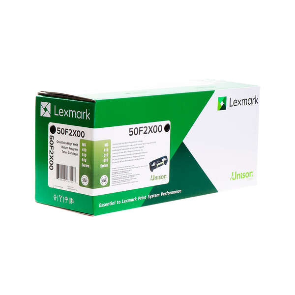 Toner Lexmark MS410/MS415/MS510/MS610 / 50F2X0E — Noir — original — 10 000 pages