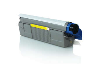 Toner OKI C612 — Jaune — compatible — 6 000 pages