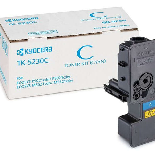 Toner Kyocera TK5230 / TK5230C — Cyan — original — 2 200 pages