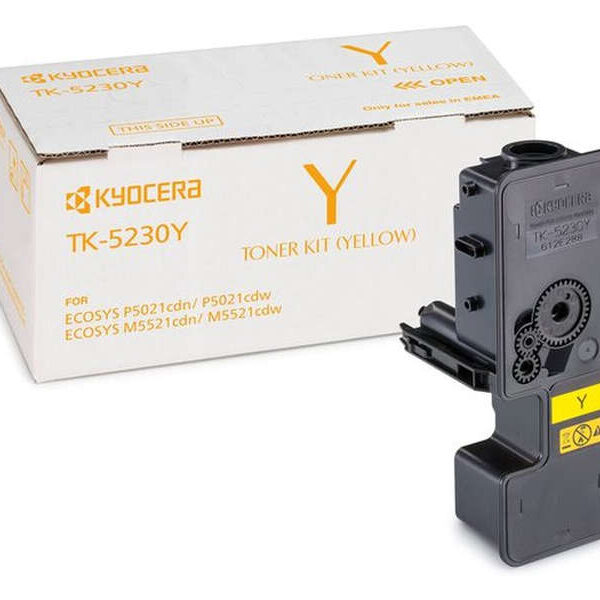 Toner Kyocera TK5230 / TK5230Y — Jaune — original — 2 200 pages