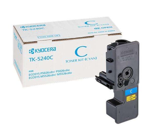 Toner Kyocera TK5240 / TK5240C — Cyan — original — 3 000 pages