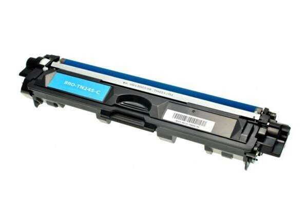 Toner laser compatible Brother TN-241C / TN-242C / TN-245C / TN-246C – Cyan – 2 200 pages