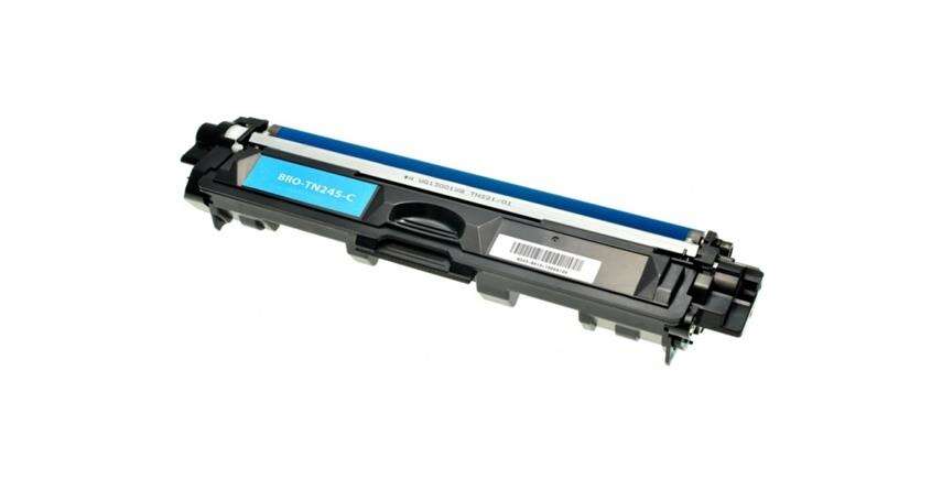 Toner laser compatible Brother TN-241C / TN-242C / TN-245C / TN-246C – Cyan – 2 200 pages
