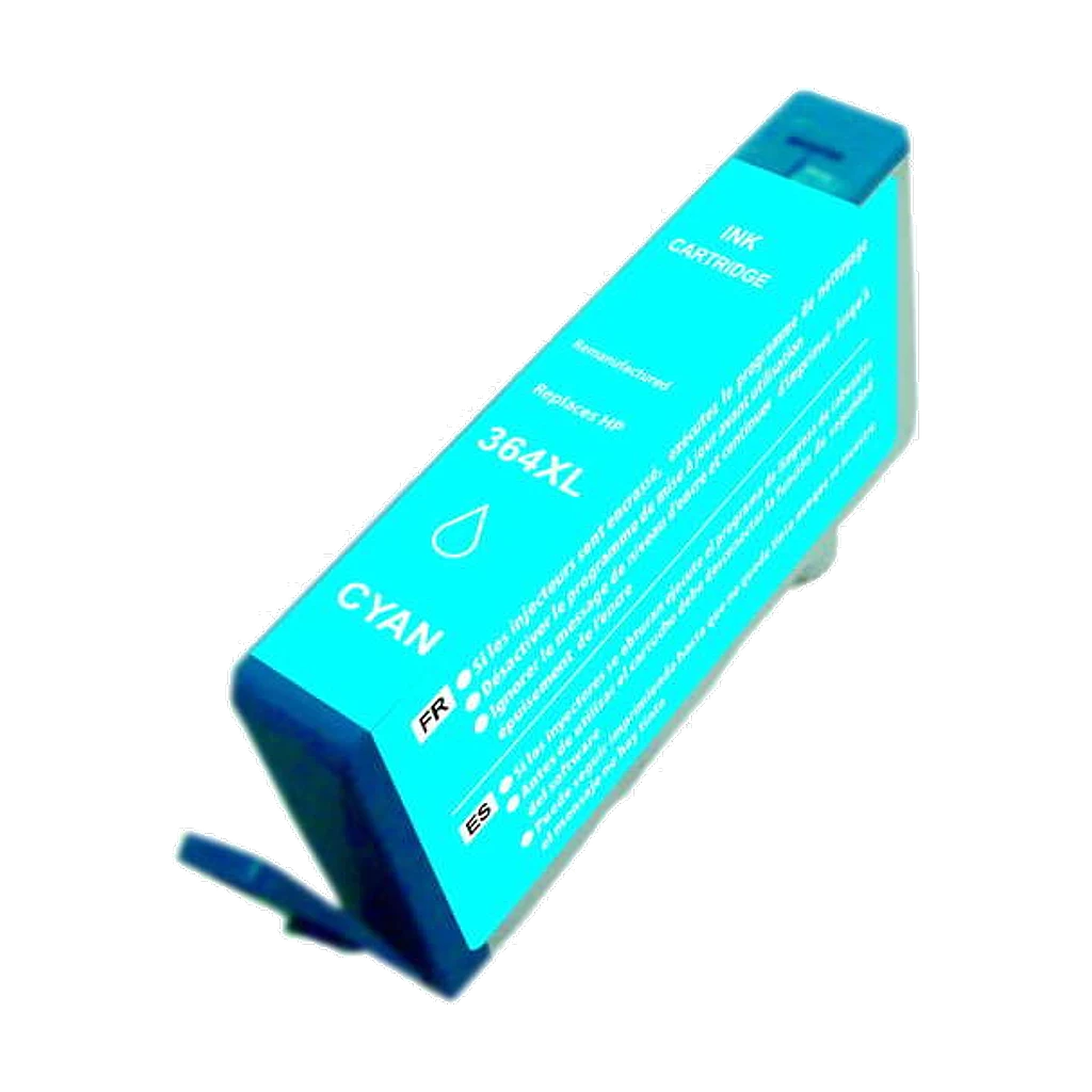 Cartouche d’encre compatible HP 364XL cyan, 14,6 ml