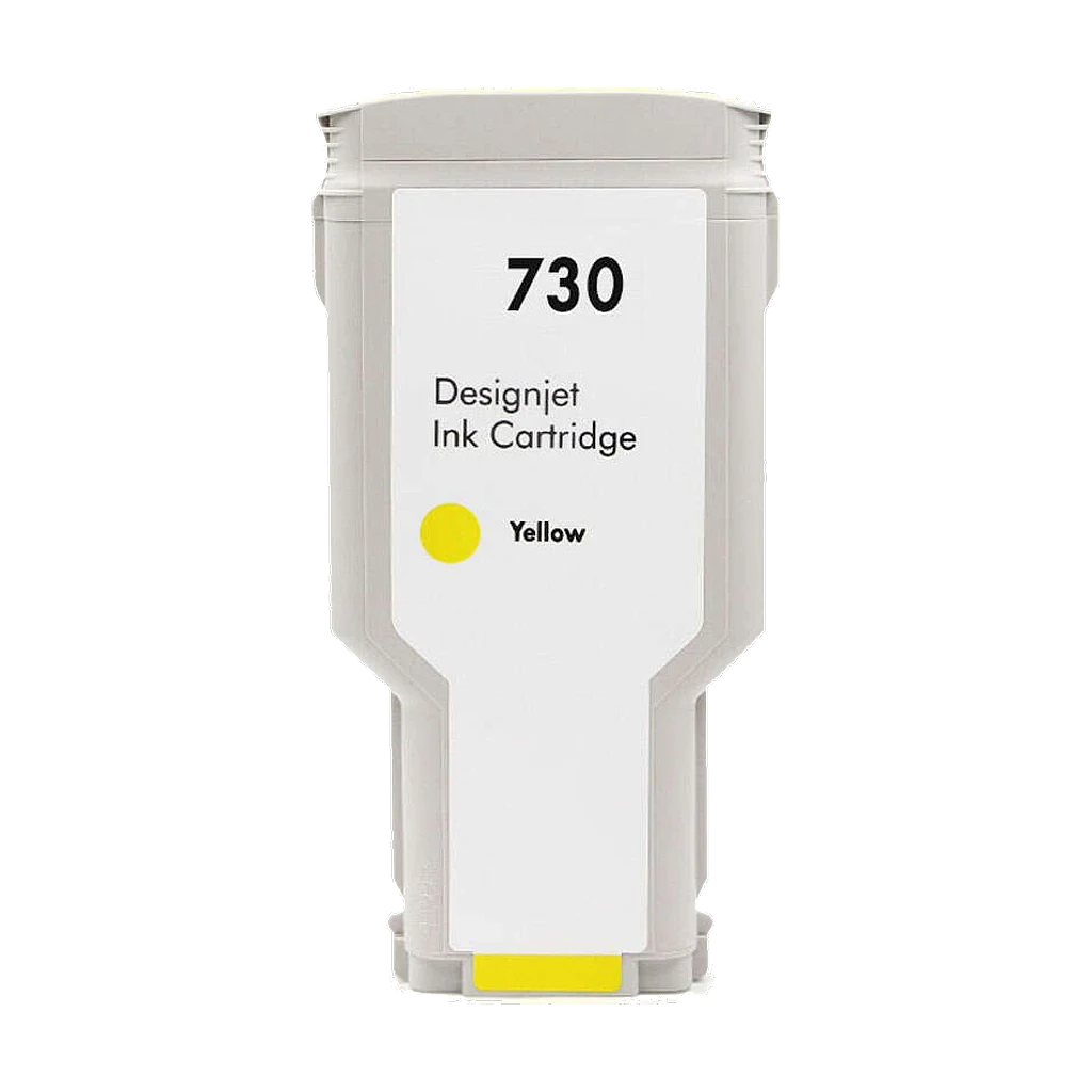 Cartouche d’encre compatible HP 730 jaune, 300 ml
