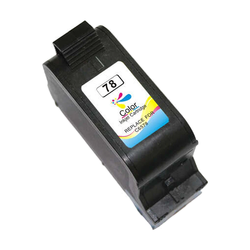 Cartouche d’encre compatible HP 78 tricolore, référence C6578A
