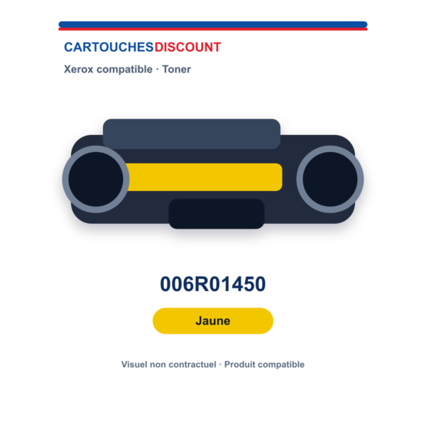 Toner Xerox 006R01450 — Jaune — compatible — 31 700 pages