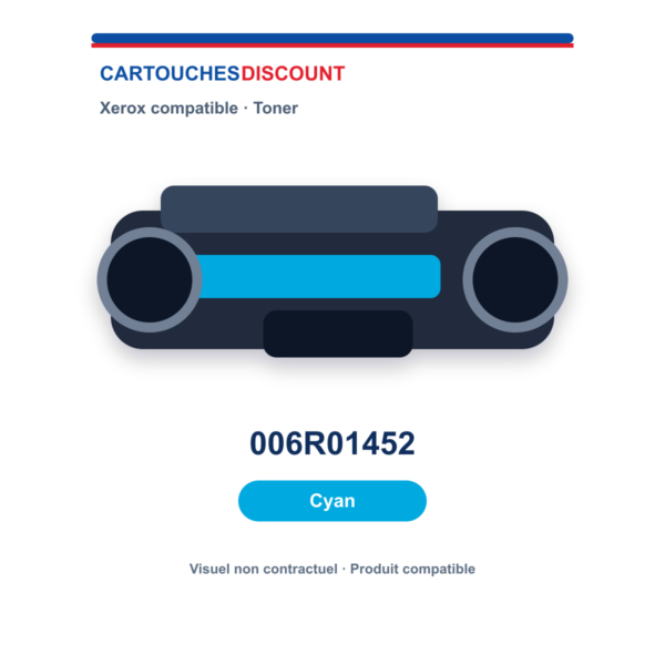 Toner Xerox 006R01452 — Cyan — compatible — 31 700 pages